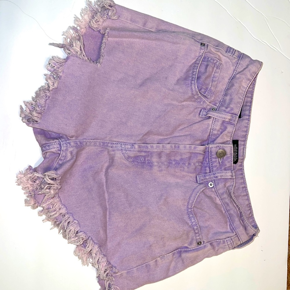Lavender Wild Fable Denim Shorts